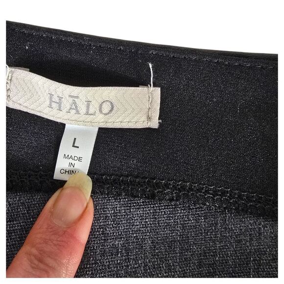 Halo Black Mini Pencil Skirt for Night Out - Picture 6 of 7